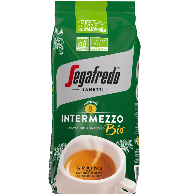 Café en grains Intermezzo BIO Segafredo Café en grains Intermezzo BIO Segafredo