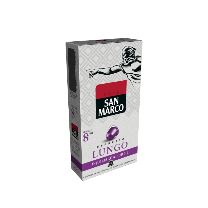 San Marco Lungo - Capsules en aluminium