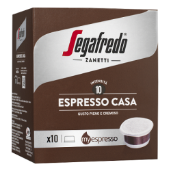 Capsules de café moulu Espresso Casa Segafredo Myespresso