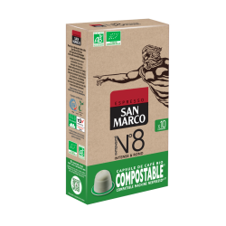 Capsules compostables BIO N°8