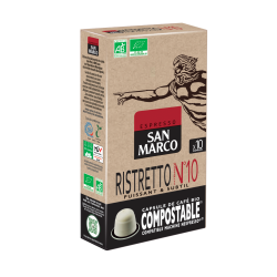 Capsules compostables BIO RISTRETTO n°10