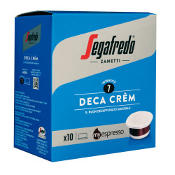 Capsules de café moulu Deca Crèm Segafredo Myespresso