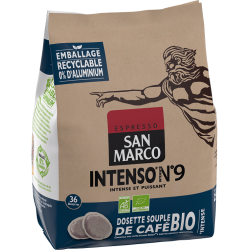 Dosettes Bio Intenso N°9 San Marco