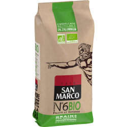 Café en grains espresso barista n°10 SAN MARCO : le paquet de 1Kg à Prix  Carrefour