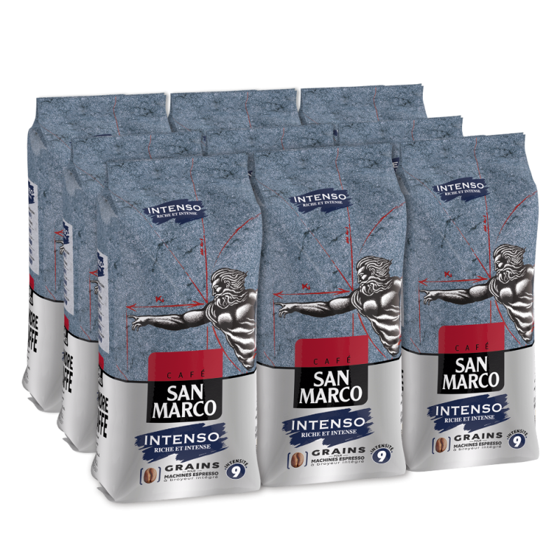 Café grains San Marco Intenso | Mon Café Italien