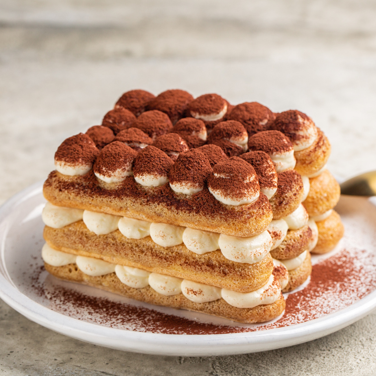 Charlotte au café façon tiramisu