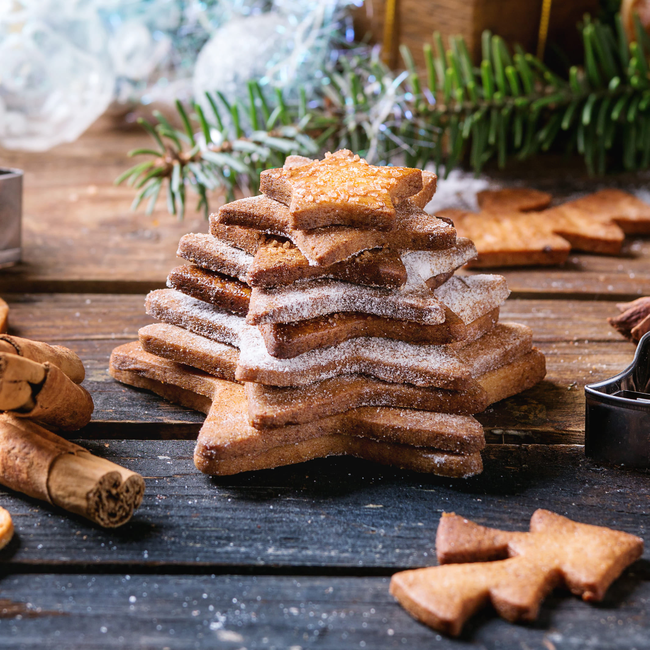 Sablés cannelle café