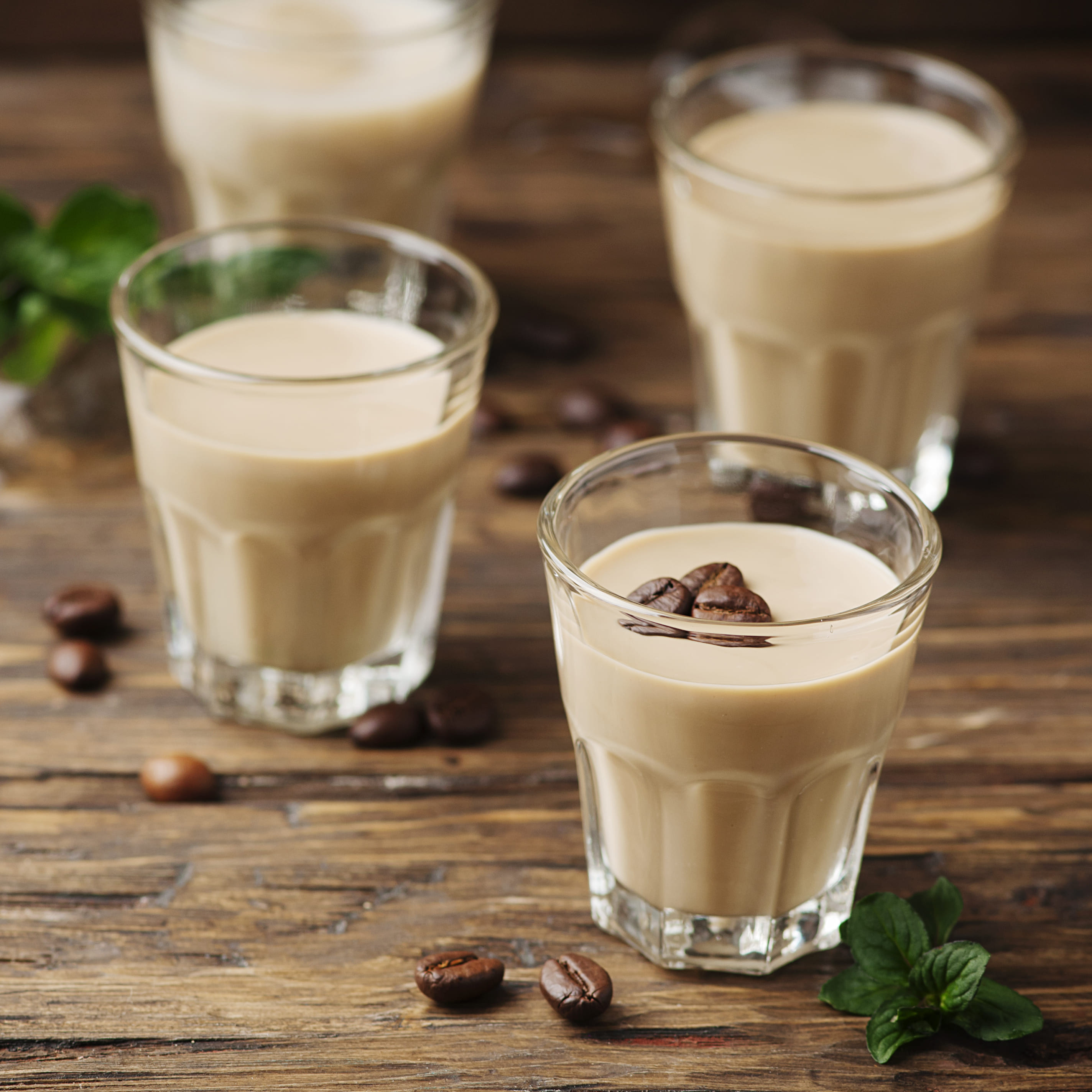 Petit crème au café