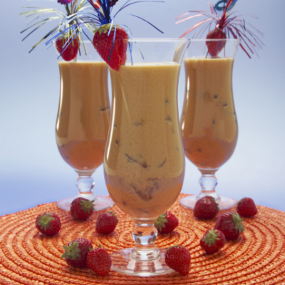 Cocktail café & fraises