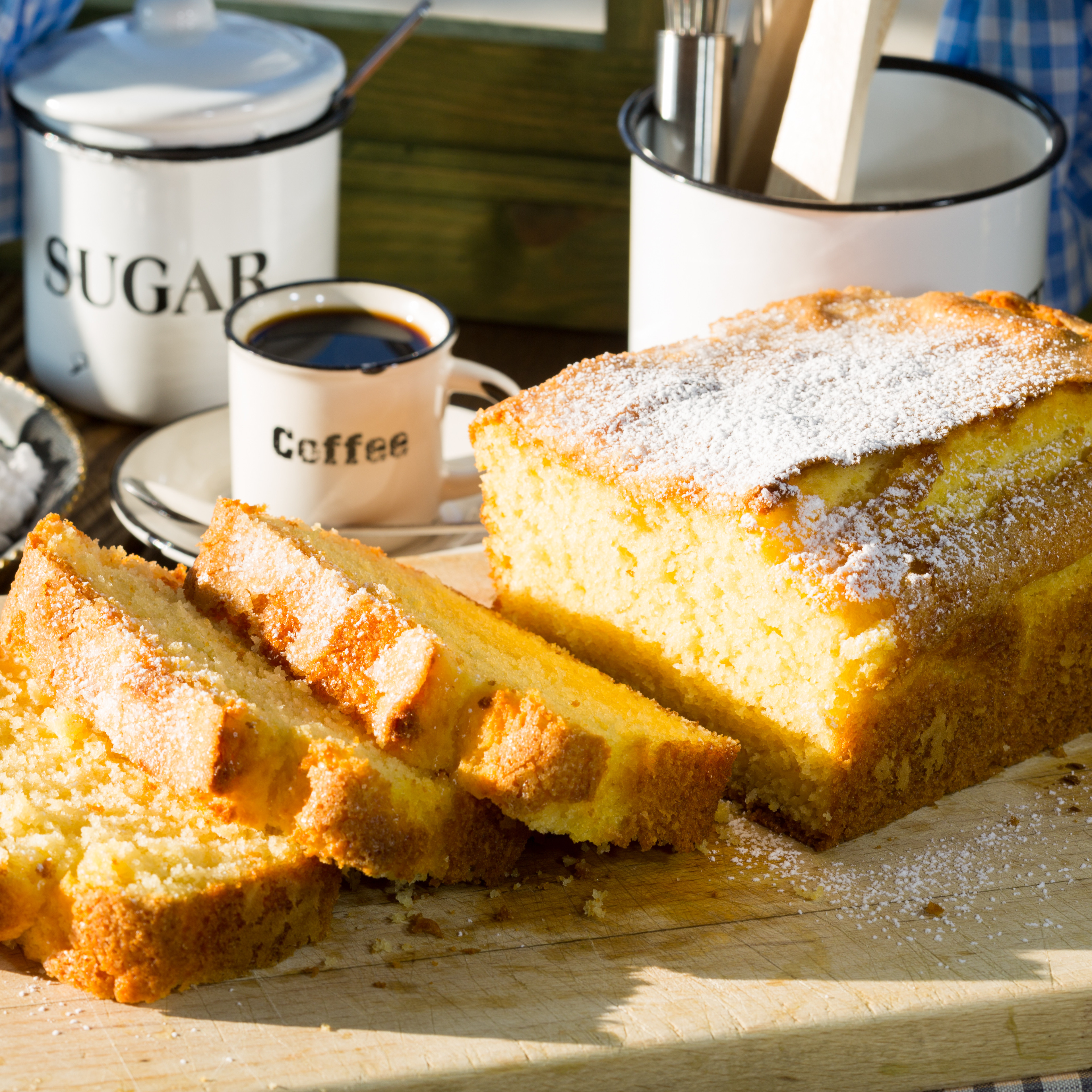 Gâteau aux noisettes et au café