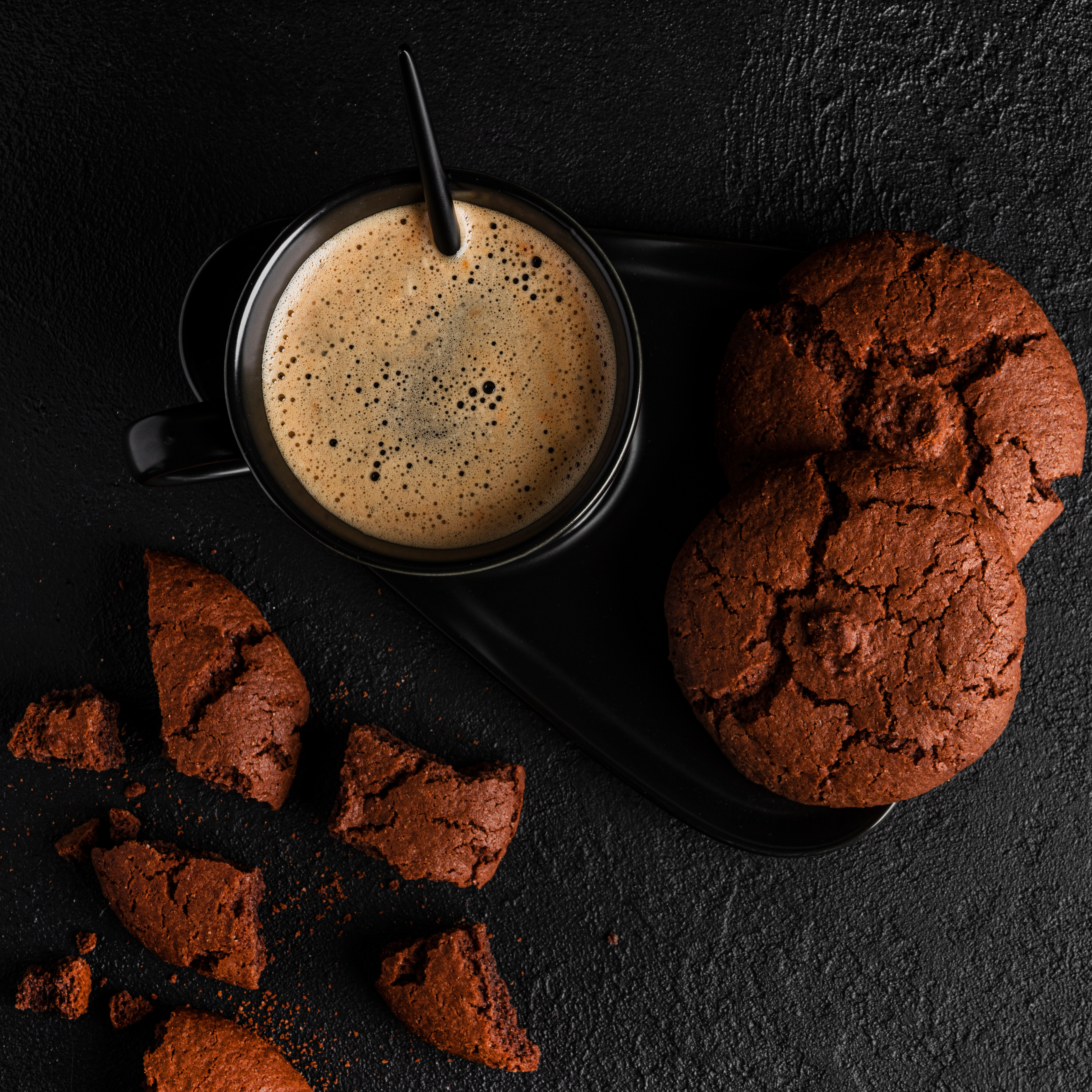 Muffins au café et au chocolat