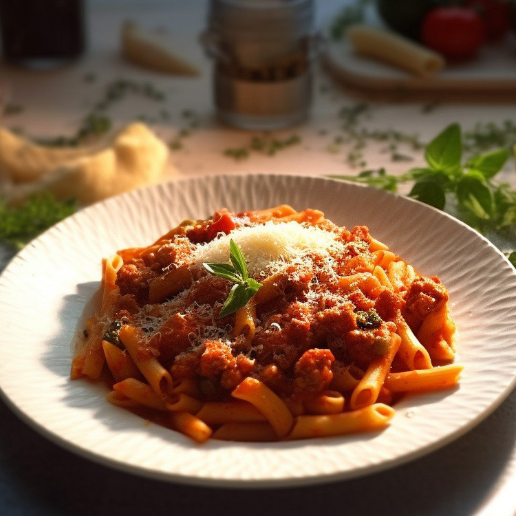 Macaronis al ragu