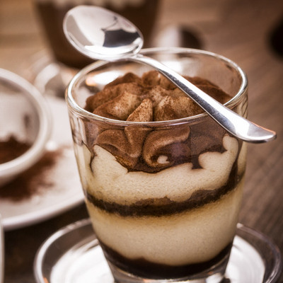 Tiramisu glacé au café