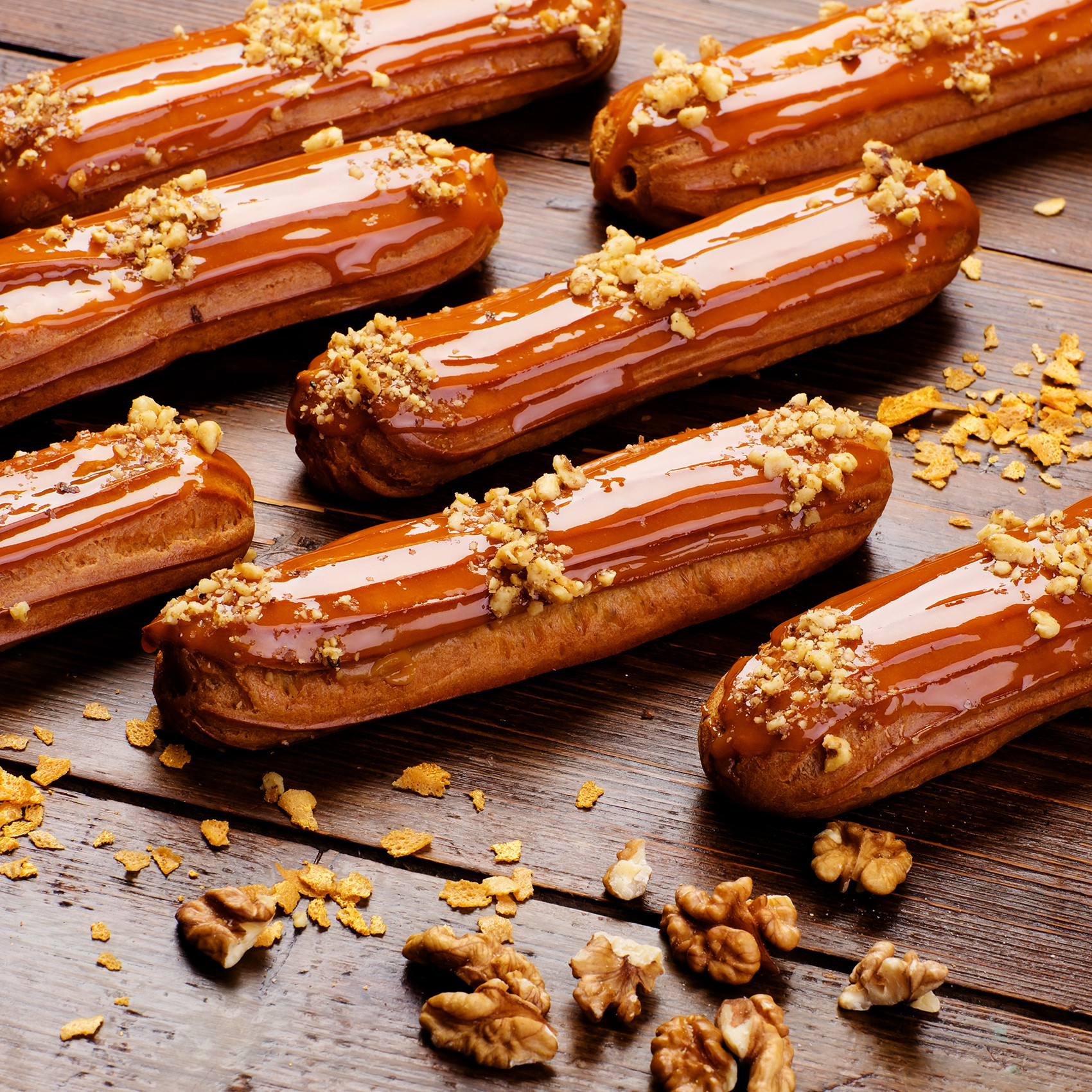 Eclair au café 